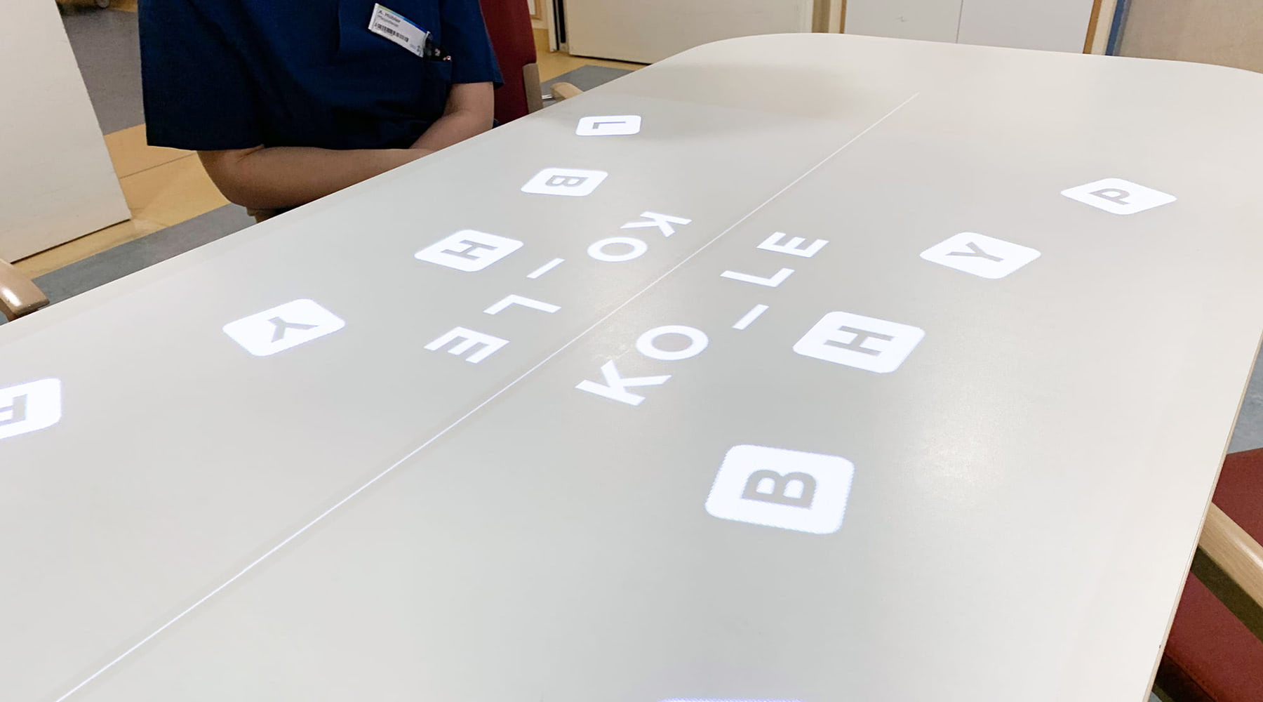Die Tovertafel im Einsatz